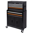 Tactix Tool Chest and Cabinet 6 Drawer 326424BK