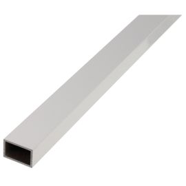 Alberts Square Tube,Alu,Silver Anod50X20X2/2M 471712