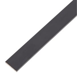 Alberts Flat Bar,Alu,Black Anod15X2/2M 489380