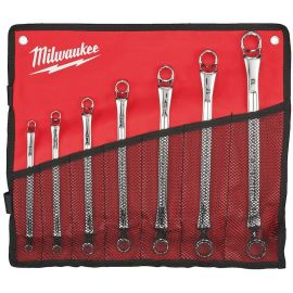 Milwaukee 7 Pc Double Ring Offset Spanner Set 4932492737