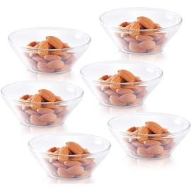 BOROSIL VENUS GLASS BOWLS (KATTORIES) 170 ML 6PCS SET BVNASVGK170