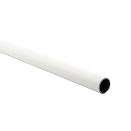 Walteco Wardrobe Tube Ø 20X900Mm, White 92158