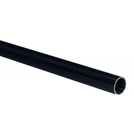 Walteco Wardrobe Tube Ø 25X1200Mm, Black 92175