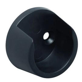 Walteco Bearing For Wardrobe Tube Ø 25Mm, Plastic, Black, 2 Pcs. 60001