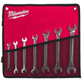 Milwaukee 7Pc Double Open End Spanner Set 4932492713