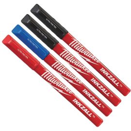 Milwaukee Inkzall™ Fine Tip Pens (4 Pc 48223165