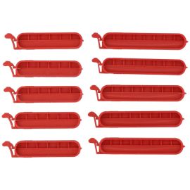 Alpina Bag clips 10pcs Red color 871125214567