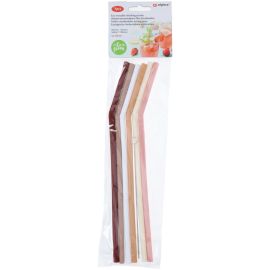 Alpina Straws Silicone 6pcs & Brush 871125249693