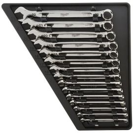 Milwaukee Max Bite™ Metric Combination Spanner Set 15 Pc 4932464258
