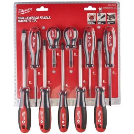 Milwaukee Tri-Lobe Screwdriver Set 3   10 Pc 4932471808